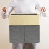 DOMETOUR Fabric Storage Cubes Storage Bins Set of 6, Foldable Closet Drawers Organizers Storage Box for Toy Clothes - 4 of 4