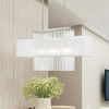Livex Lighting Alexis 3 - Light Chandelier in  Brushed Nickel - 2 of 4