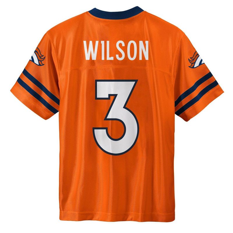 NFL Denver Broncos Boys&#39; Short Sleeve Wilson Jersey, 3 of 4