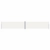 vidaXL Retractable Side Awning Cream 63"x393.7" - 2 of 4