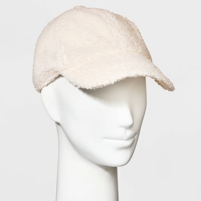 Women's Sherpa Baseball Hat - Universal Thread™ Ivory