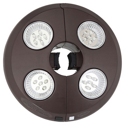 Island Umbrella 4 Light Rechargeable LED Umbrella Light