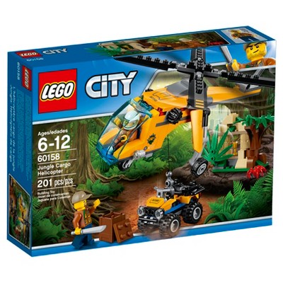 lego city jungle explorers jungle cargo helicopter 60158