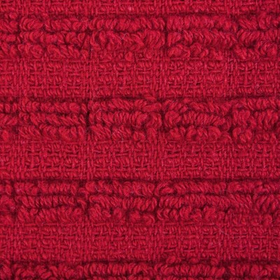 Paprika Red Terry Cotton Kitchen Towel Set, 2-Pack