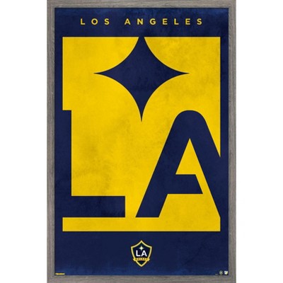 Trends International MLS Los Angeles Galaxy - Logo 25 Framed Wall Poster Prints