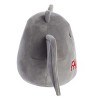 Aurora Small Fang Club Bat JUST SAYIN' Spooky Stuffed Animal Gray 8" - 3 of 4