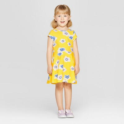 yellow 2t dress