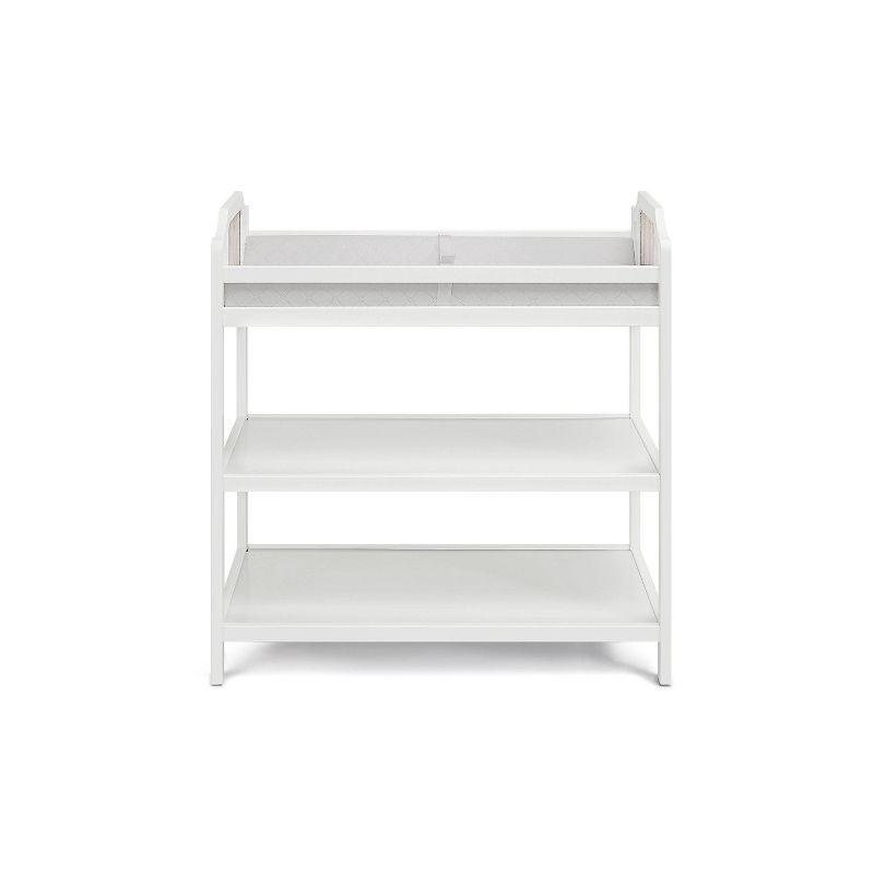 Suite Bebe Brees Changing Table - White/Graystone, 3 of 6