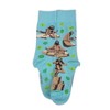 Sloths Performing Yoga Socks (Women's Sizes Adult Medium) from the Sock Panda - 3 of 4