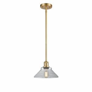 Orwell - 1 Light Stem Hung Mini Pendant In Industrial Style-8 Inches Tall and 8.38 Inches Wide - 1 of 1