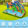 Tangkula Inflatable Water Slide Giant Bounce Castle w/ Dual Climbing Walls & 735W Blower - 3 of 4