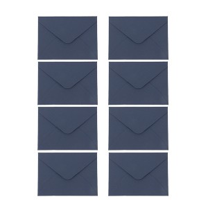 Unique Bargains Invitation Envelopes for Greeting Cards Wedding Birthday Christmas Small Linen Texture 10 Pcs - 1 of 4
