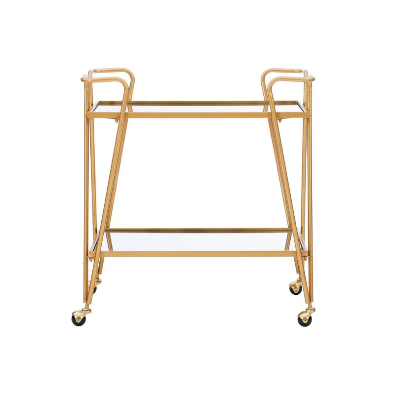 Mid-Century Modern Bar Cart - Linon, 3 of 23