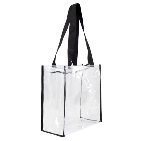 Plastic Clear Tote Bag Clear Bag Stadium Approved PVC Shopping Bag