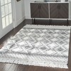 Nicole Curtis Series 3 Textured Diamond Geometric Indoor Rug - image 2 of 4