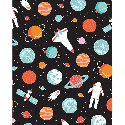 JAM Paper Design Tissue Paper Outer Space 3 Packs of 4 Sheets 52625509849