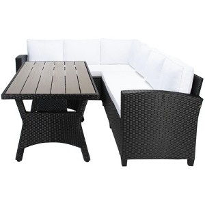 Jovita 3Pc Corner Set - Indoor/Outdoor - PAT7707 - Safavieh - 1 of 4