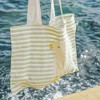 Sunnylife Kids Canvas Beach Bag - Duck Sage Stripe - Tote, Washable, Outdoor - 2 of 4