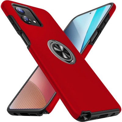 Entronix Case Compatible with Moto G Power 2024 - 360° Circular Ring Gripstand