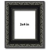 PosterPalooza | Photo Size Antique Black Picture Frame - UV Acrylic, Foam Board Backing, Hanging Hardware - 2 of 4