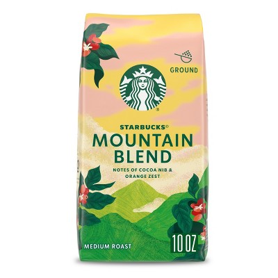 Starbucks Mountain Blend Roast Ground Coffee - 10oz