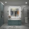 Apmir Super Bright Front & Back LED Lighted Anti-Fog Aluminum Alloy Framed Tempered Glass Bathroom/Vanity Mirror with ETL & 3-Year Warranty - 2 of 4