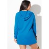 Swimsuits for All Women's French Terry Hoodie Tunic (Plus Sizes Available) - 3 of 4