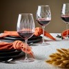 Bella Vino Set of 4 Etched Wine Glasses with Stem - 16oz. - 2 of 4