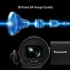 Panasonic VX3 (HC-VX3) 4K Camcorder, Lightweight Video Camera, Record Memories and Moments That Last - 4 of 4