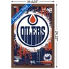 Trends International NHL Edmonton Oilers - Maximalist Logo 23 Framed Wall Poster Prints - 3 of 4