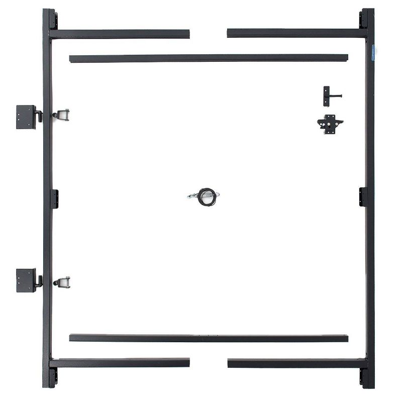 Adjust-A-Gate Steel Frame Gate Building Kit, 60"-96" Wide, 6' High (3 Pack), 1 of 7