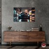 Notoriart Drive Through the Town Car Wall Art Unframed - 2 of 4