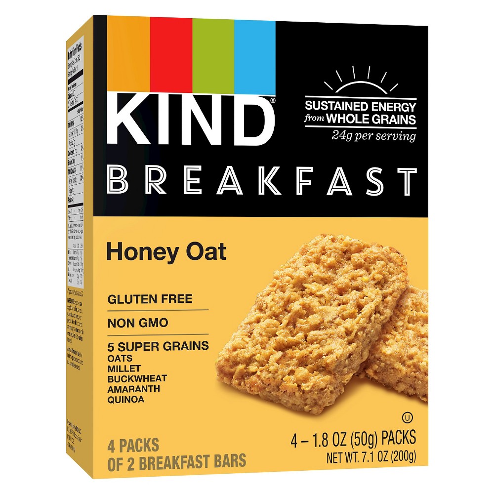 KIND Breakfast & Cereal Bars UPC & Barcode