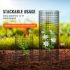 VEVOR 6 Pack Plant Protector from Animals, 12.6'' Dia. x 14'' H Chicken Wire Plant Protector, Plant Cages for Outdoor Plants, Flowers & Vegetables - 3 of 4