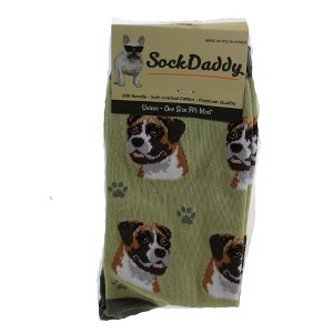 E & S Pet 14.0 Inch Boxer Uncropped Socks Premium Quality Crew Socks - 1 of 3