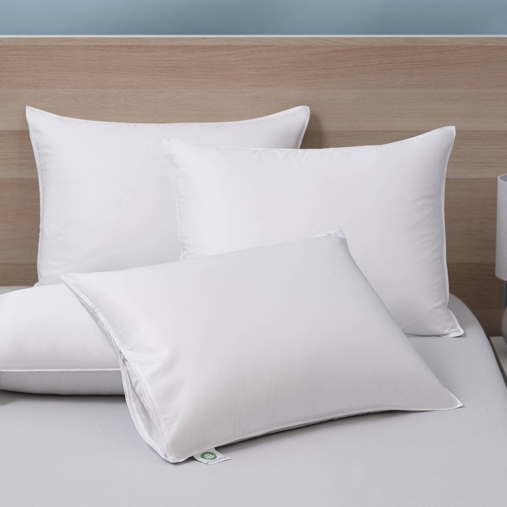 Photos - Pillowcase King 4pk Hypoallergenic Allergen Barrier Pillow Protector - Allied Home