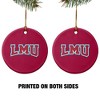 Loyola Marymount University Primary Logo Porcelain Holiday Christmas Tree Ornament - 2 of 4