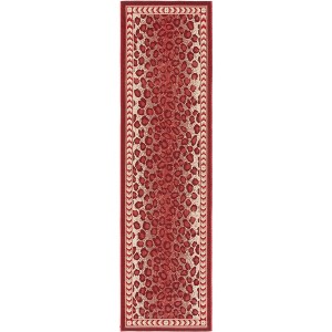 Courtyard Cheetah CY6100 UV & Stain Resistant Non-Shedding Power Loomed Indoor/Outdoor Rugs - Safavieh - 1 of 4