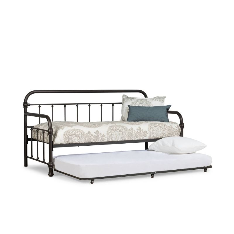 Twin Kirkland Kids&#39; Daybed with Trundle Dark Bronze - Hillsdale Furniture, 3 of 5