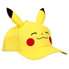 Pokemon Pikachu Big Face Yellow Snapback Hat - image 3 of 4