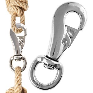Impresa Hanging Chair/Hammock Chair Swivel Hook Snap - 500 LB Capacity - Outdoor/Indoor (500 LB Weight Limit) - 1 of 4