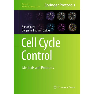 Cell Cycle Control - (Methods in Molecular Biology) by  Anna Castro & Benjamin LaCroix (Hardcover)