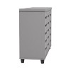 Galano 27.4 in. H x 45.6 in. W Wood Shoe Storage Cabinet (Effortless Assembly & Stylish Storage Solution) - 4 of 4