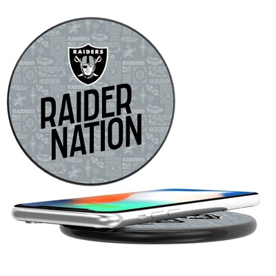 Las Vegas Raiders 2024 Edition 15-Watt Wireless Charger
