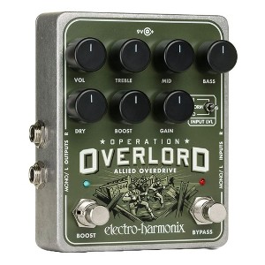 Electro-Harmonix Operation Overlord  Overdrive Effects Pedal W/Power Supply - 1 of 4