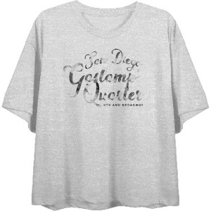 San Diego Gaslamp Quarter 4th and Broadway Women's Crew Neck Short Sleeve Top - 1 of 3