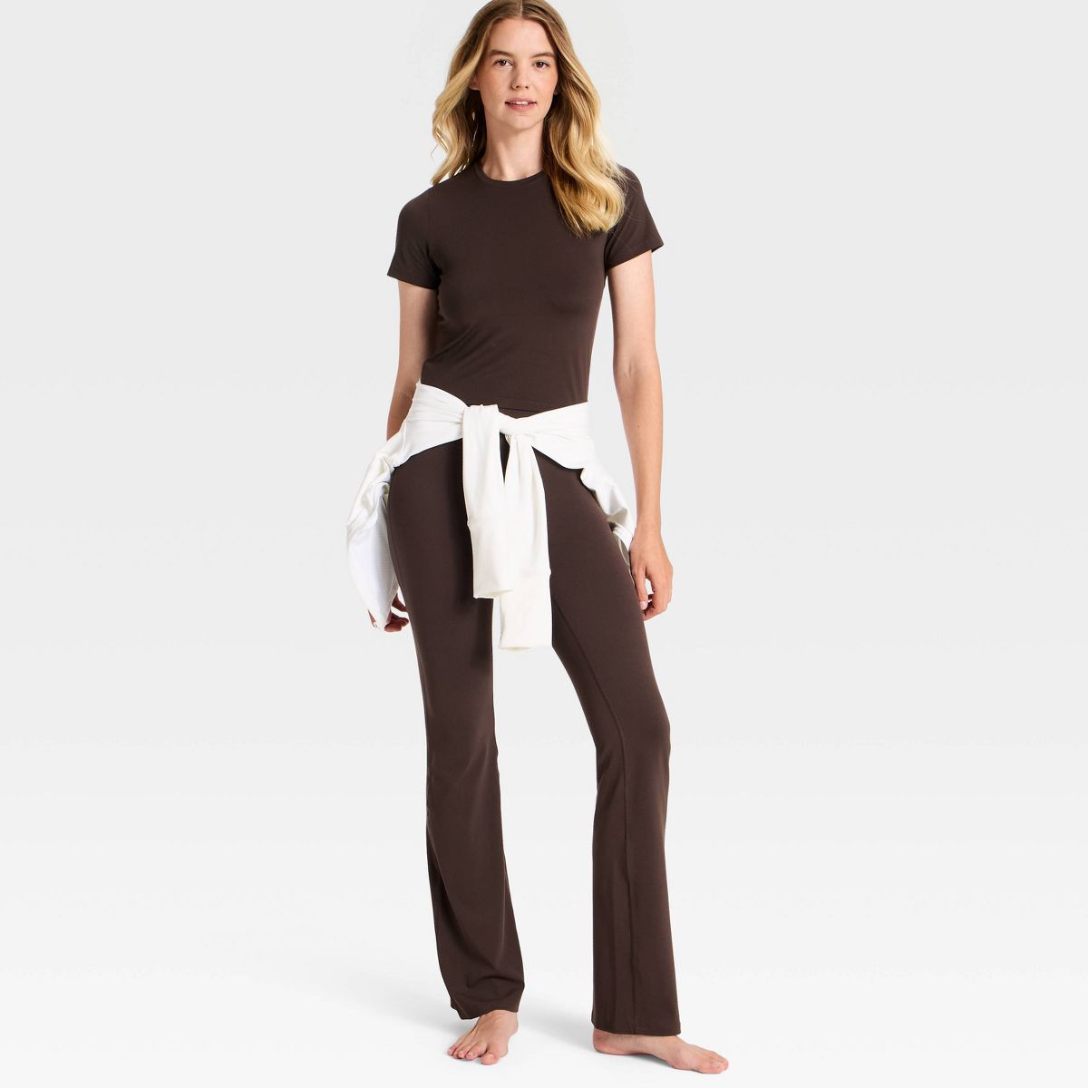Women's Short Sleeve Everyday Soft Open Back T-Shirt - All In Motion™ - thumbnail 3