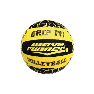 Wave Runner Grip It Waterproof Volleyball W/Sure-Grip Technology Perfect for Pool Games Beach/Indoor Volleyball Great For Everywhere Pump Included - 1 of 4