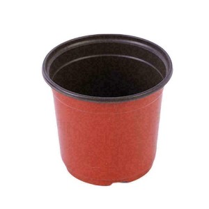 100 Pieces Nursery Plant Pots,9cm Reusable Seedling Starter Pots,Lightweight Seed Trays Container with Drainage Holes for Outdoor Indoor Garden - 1 of 4
