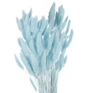 Unique Bargains Decorative Natural Dried Floral Bunny Tail Artificial Plants 120 Pcs - 1 of 4